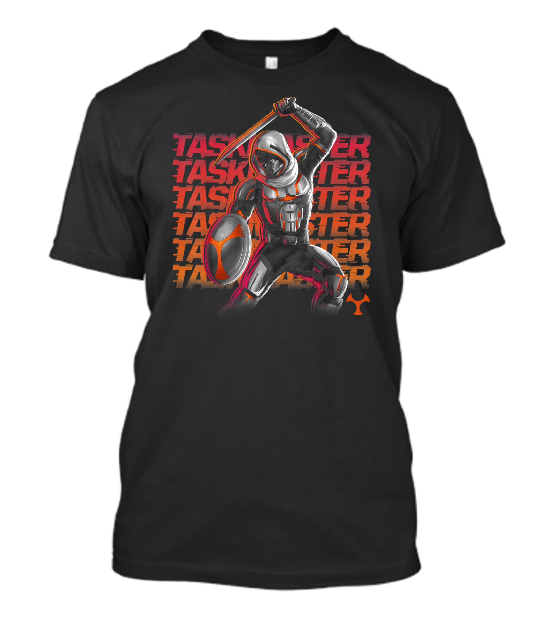 Taskmaster Marvel Black Widow Stack T-Shirt
