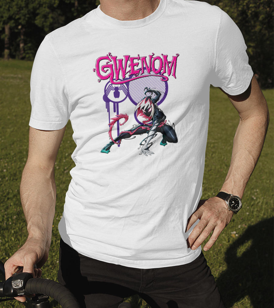 Marvel Spider-Man Maximum Venom Gwenom Dynamic Pose T-Shirt