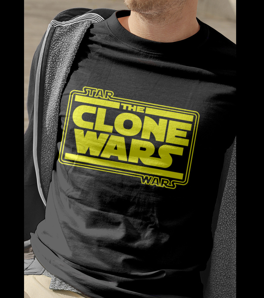 Star Wars The Clone Wars Yellow T-Shirt