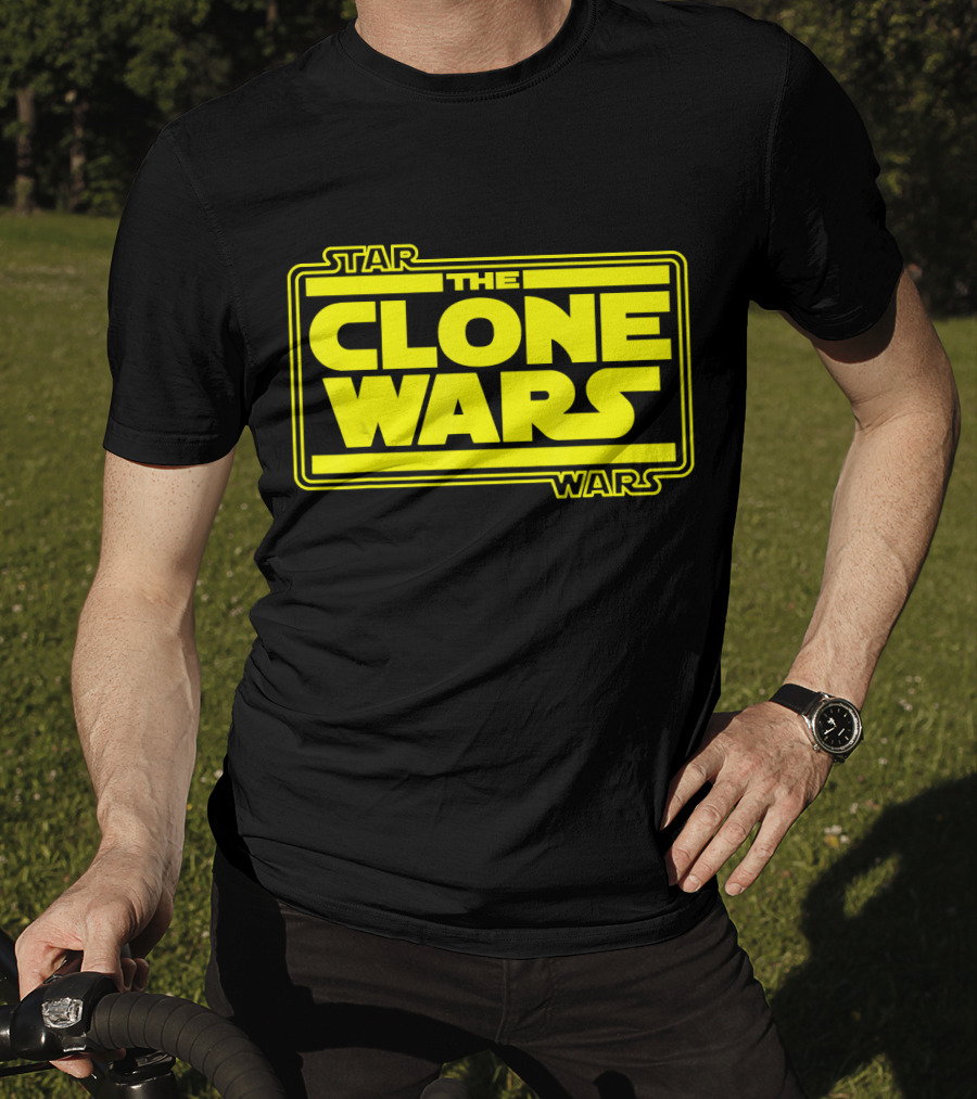 Star Wars The Clone Wars Yellow T-Shirt