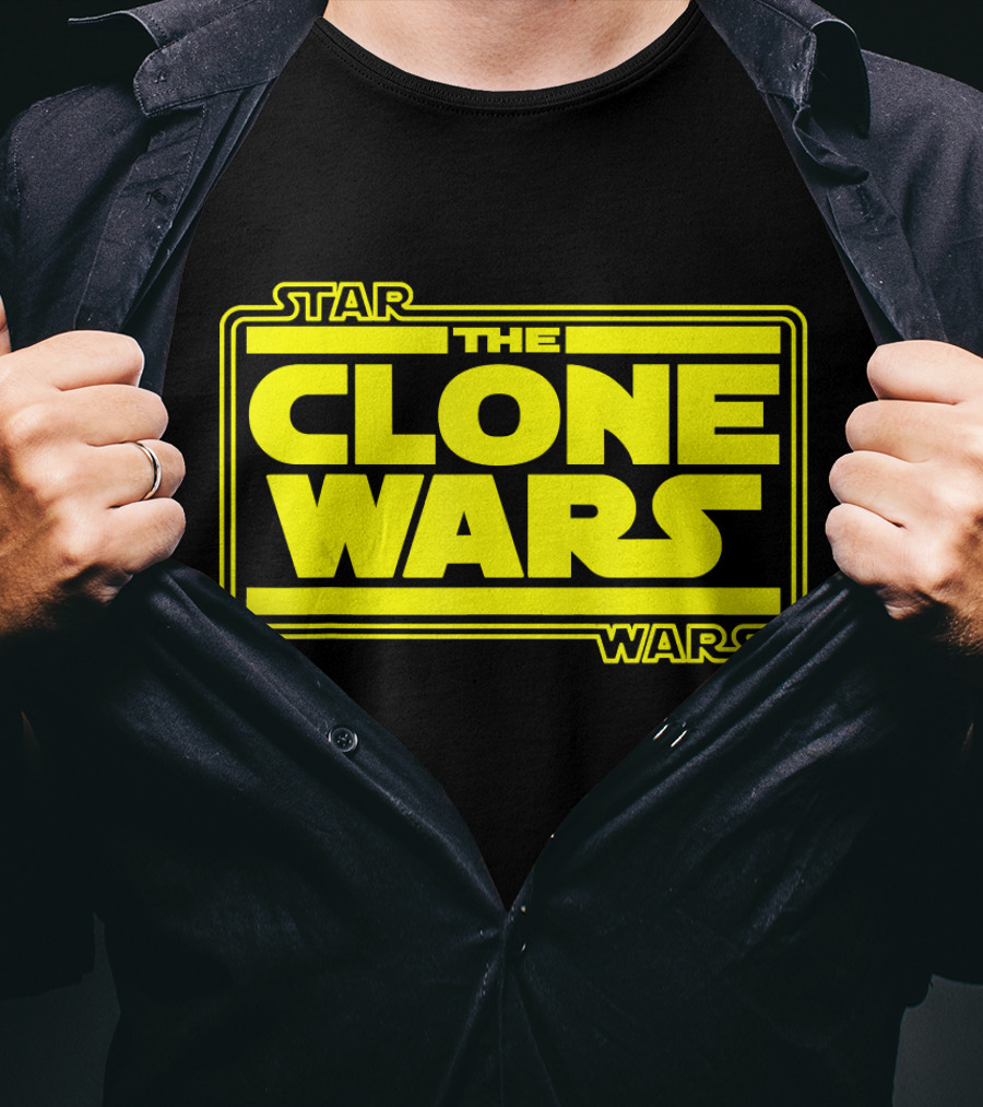 Star Wars The Clone Wars Yellow T-Shirt