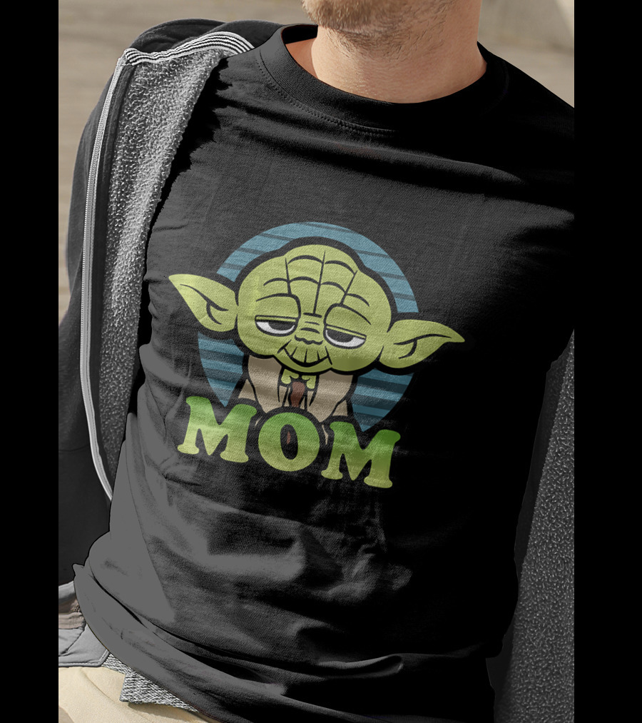 Yoda Coolest Mom Star Wars Cartoon T-Shirt