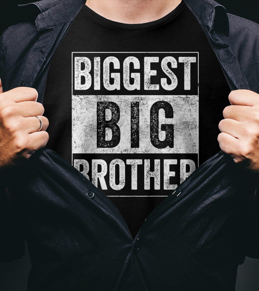 Biggest Big Brother Best Older Brother Kids T-Shirt