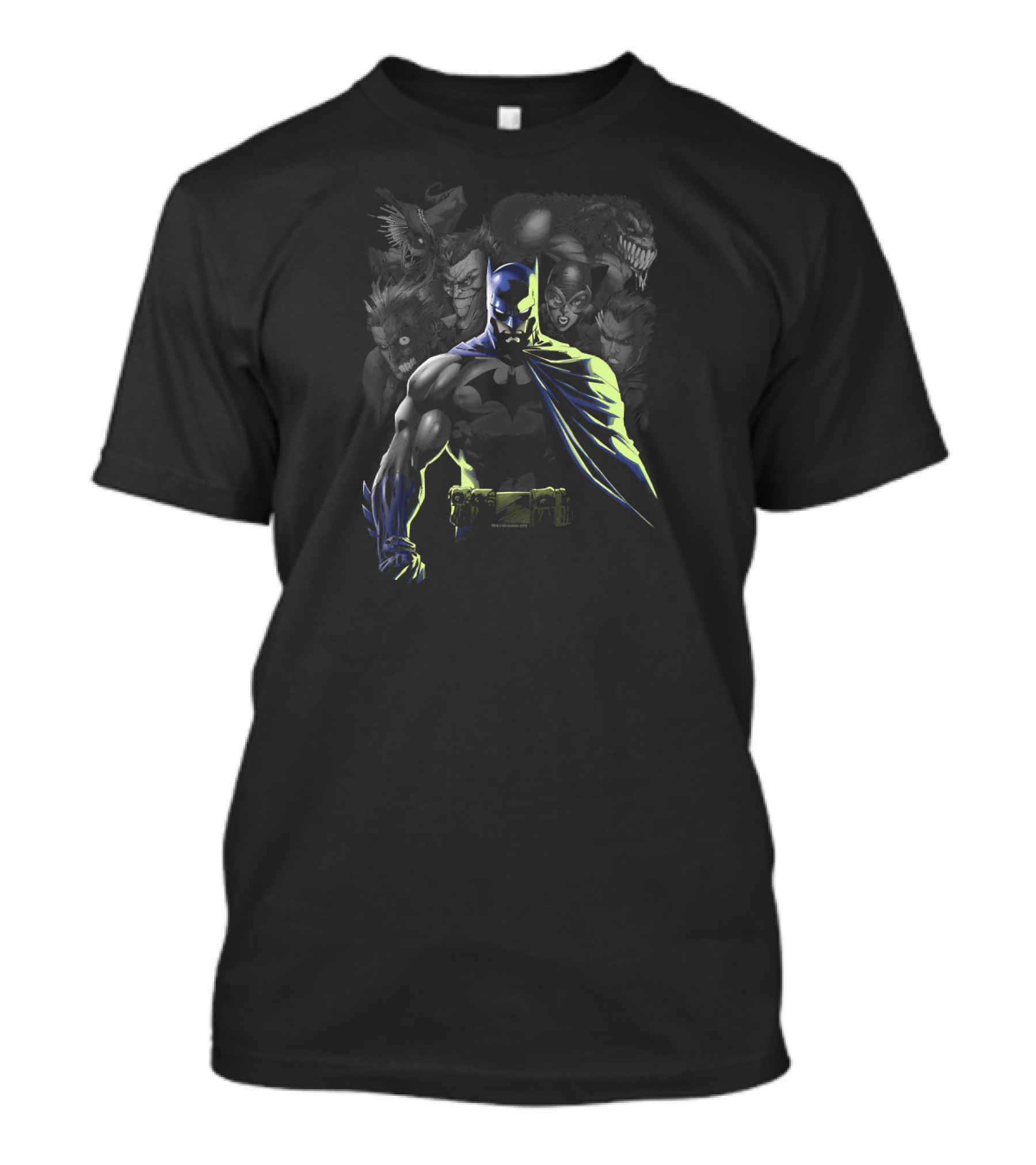 Batman And Iconic Villains: Joker, Catwoman, Scarecrow, And More T-Shirt