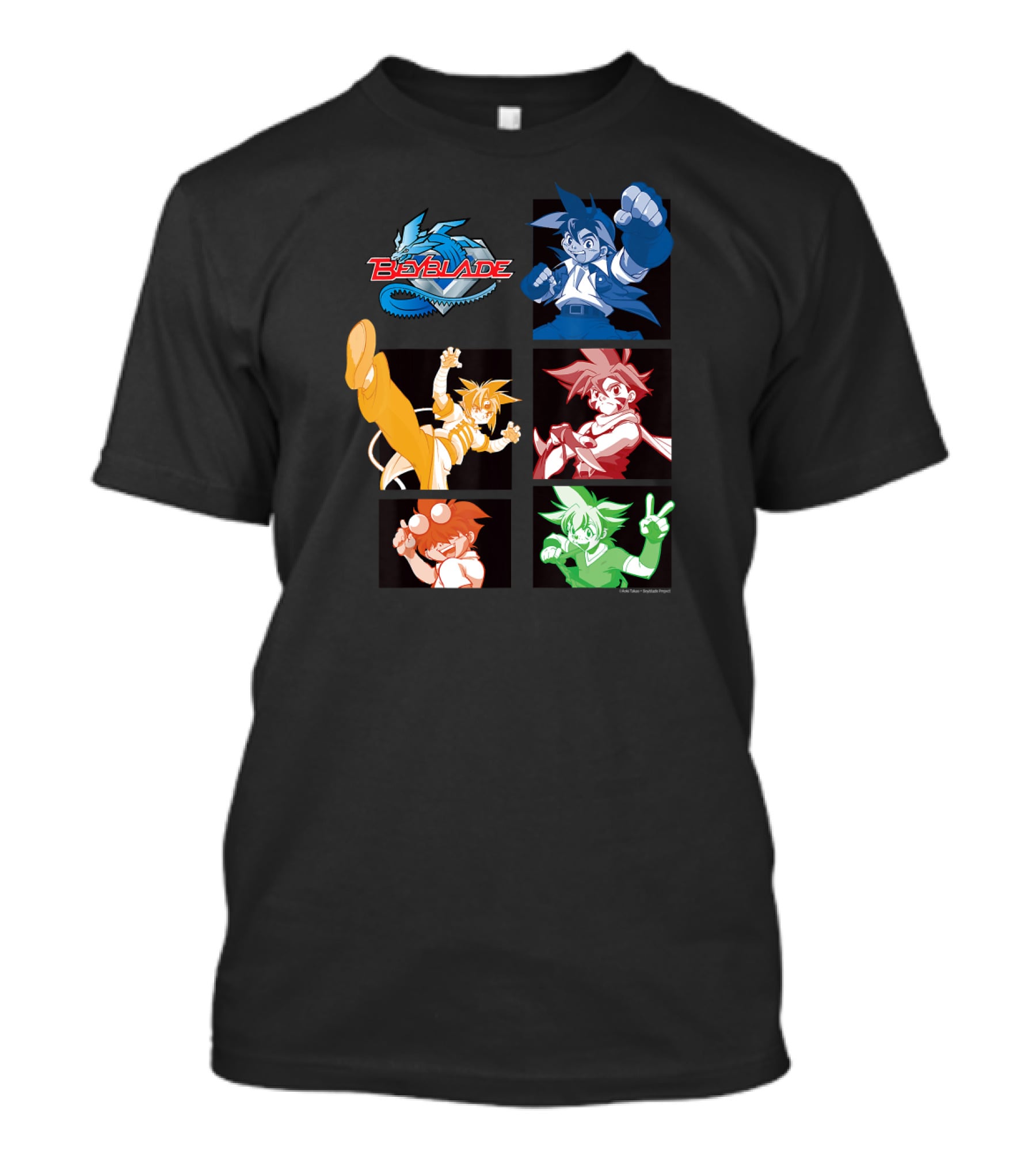 BEYBLADE GENERATION 1 BLADEBREAKERS MONO DARK DRAGON T-Shirt