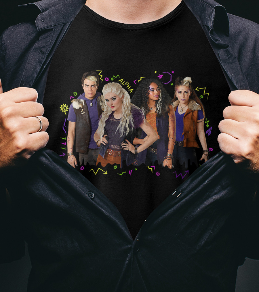 Disney Channel Zombies 2 Addison And Werewolves Alpha T-Shirt