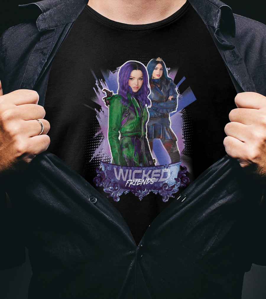 Disney Descendants 3 Mal Evie Wicked Friends T-Shirt