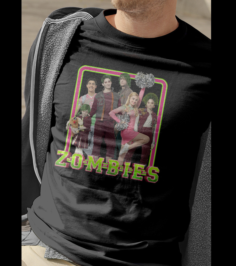 Disney Zombies Cheerleading Friends Group T-Shirt