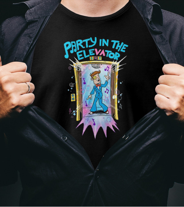 Party In The Elevator Disco Groove T-Shirt