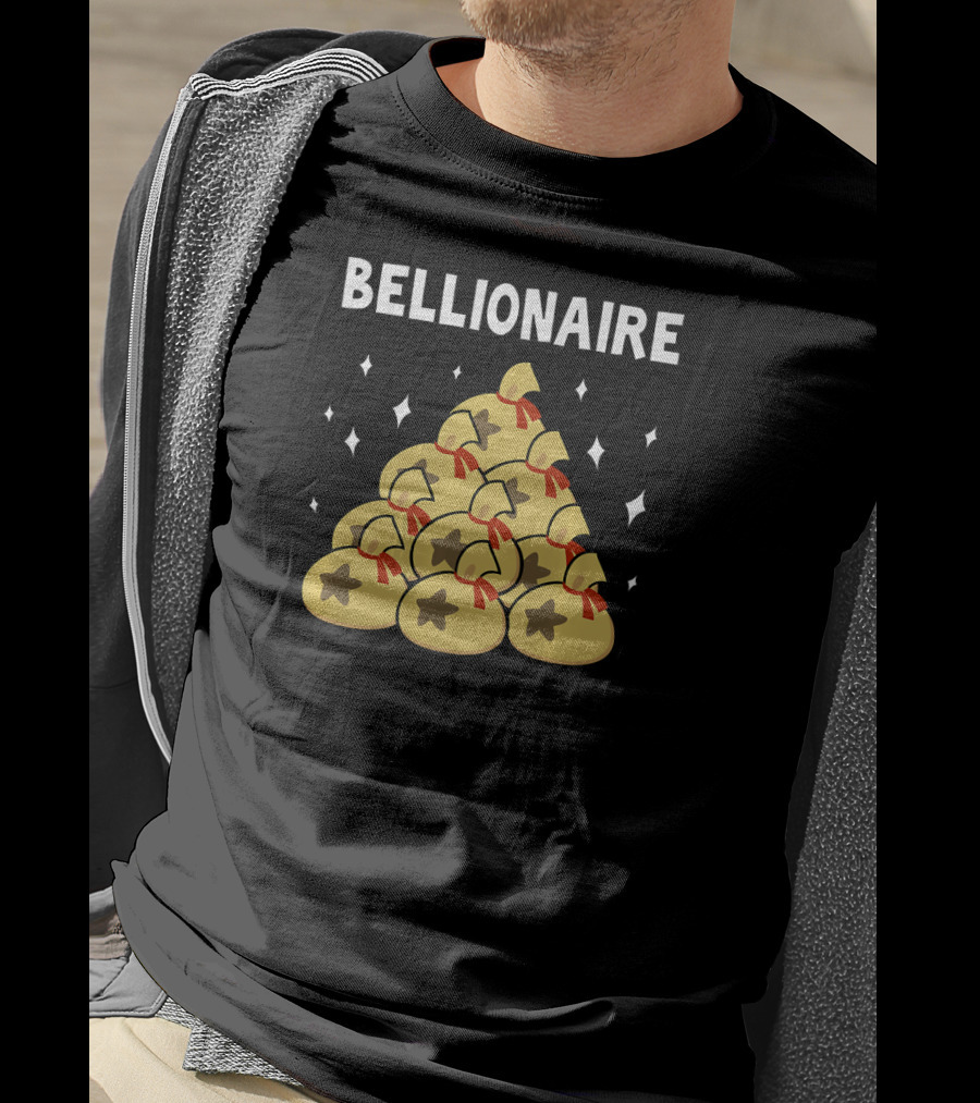 Animal Crossing New Leaf Bellionaire Money Bags T-Shirt