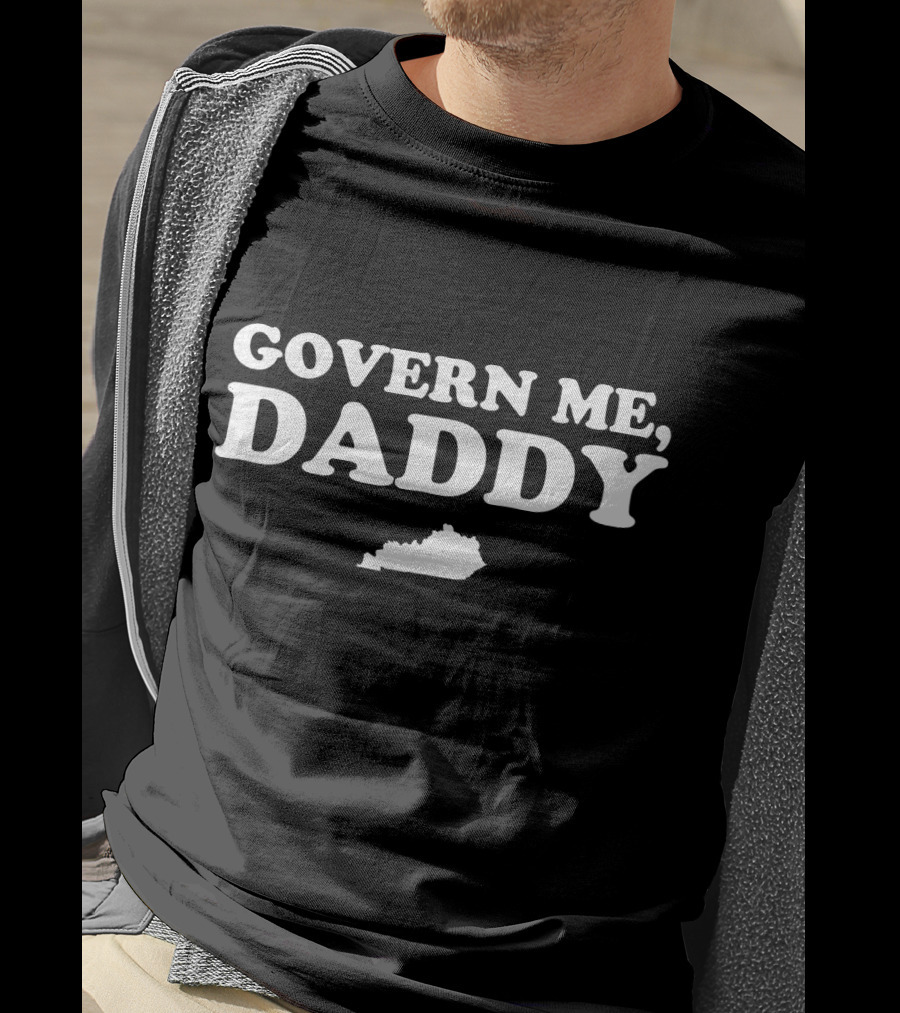 Govern Me Daddy Kentucky Map T-Shirt