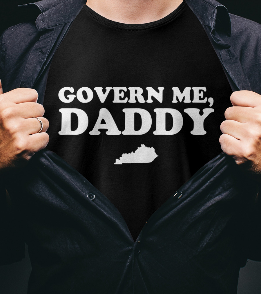Govern Me Daddy Kentucky Map T-Shirt