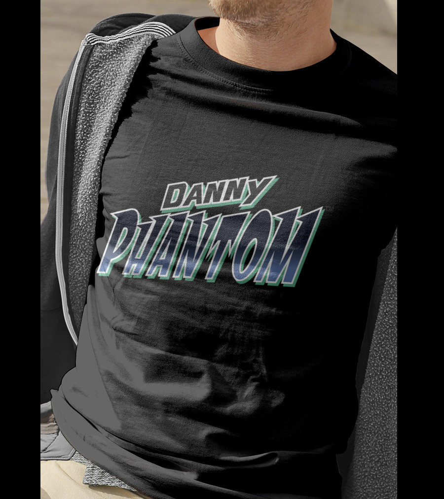 Nickelodeon Danny Phantom Logo Phantom Name T-Shirt
