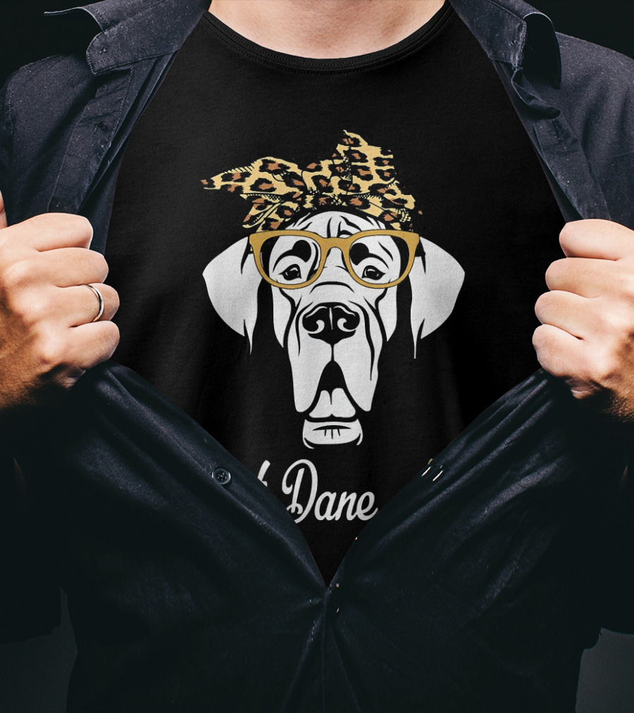 Great Dane Mom Birthday And Mother's Day Gift T-Shirt