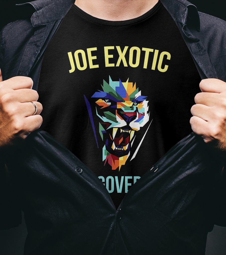 Joe Exotic For Governor Colorful Tiger T-Shirt
