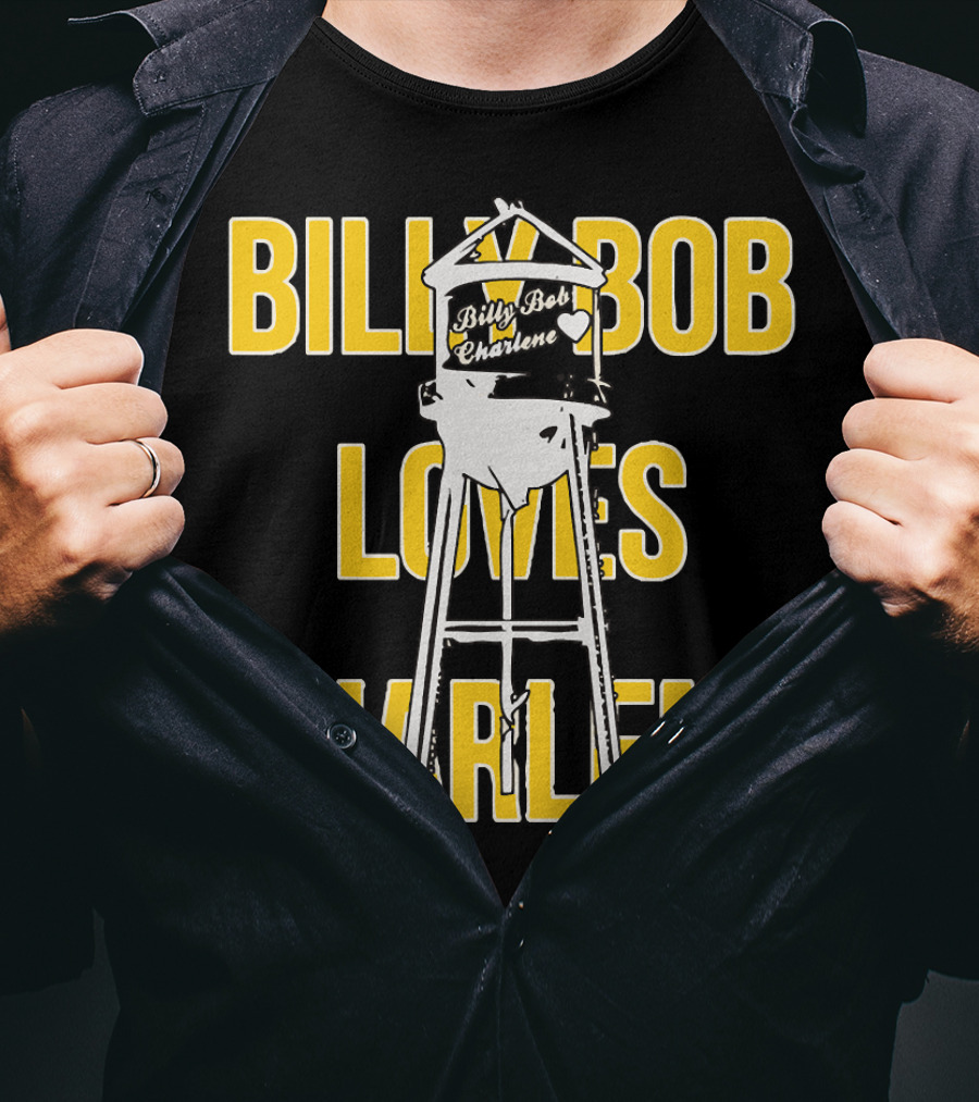 Billy Bob Charlene Water Tower Love T-Shirt