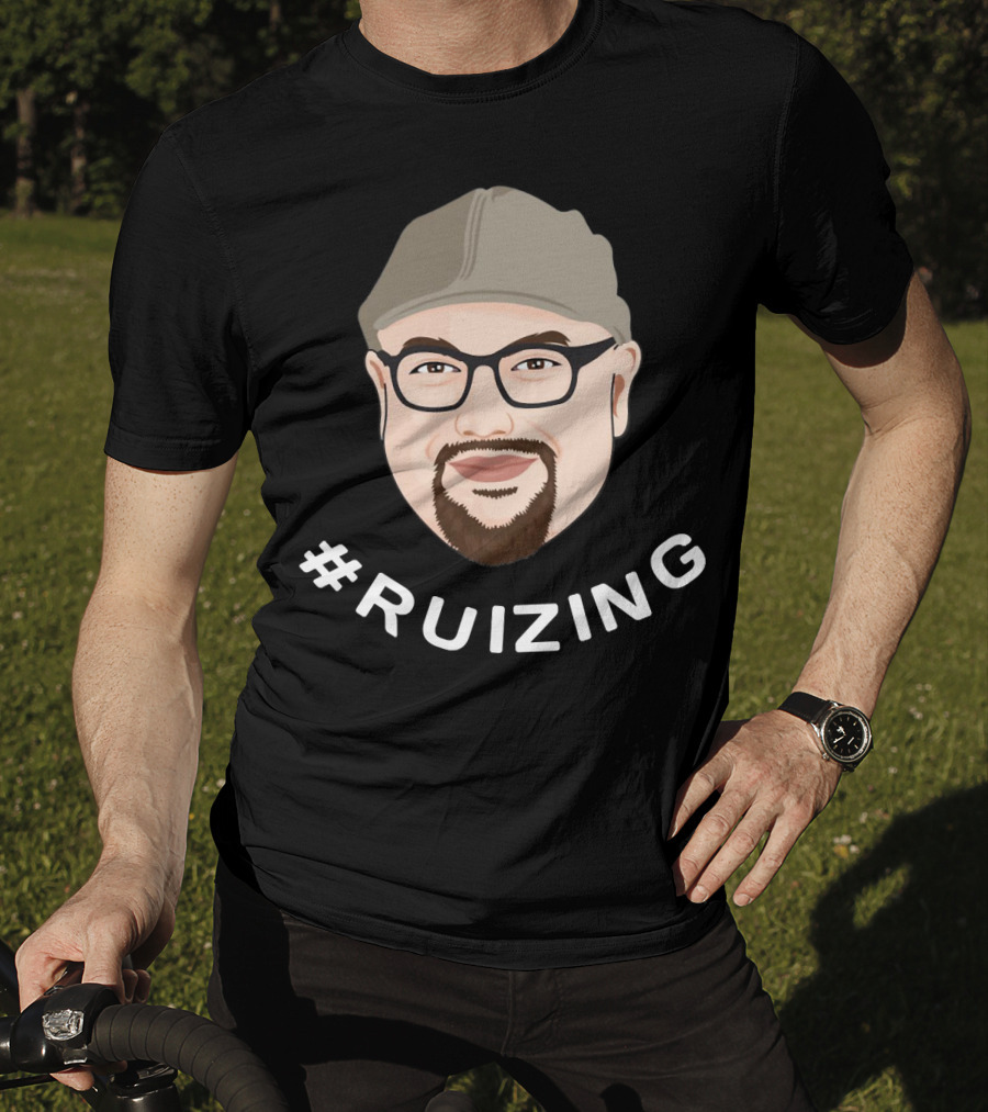 Ruizing Portrait Glasses Hat T-Shirt