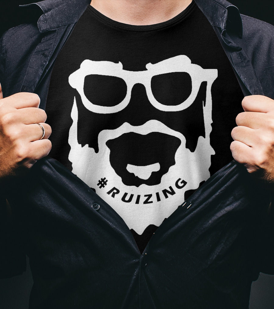 Ruizing Glasses Beard T-Shirt