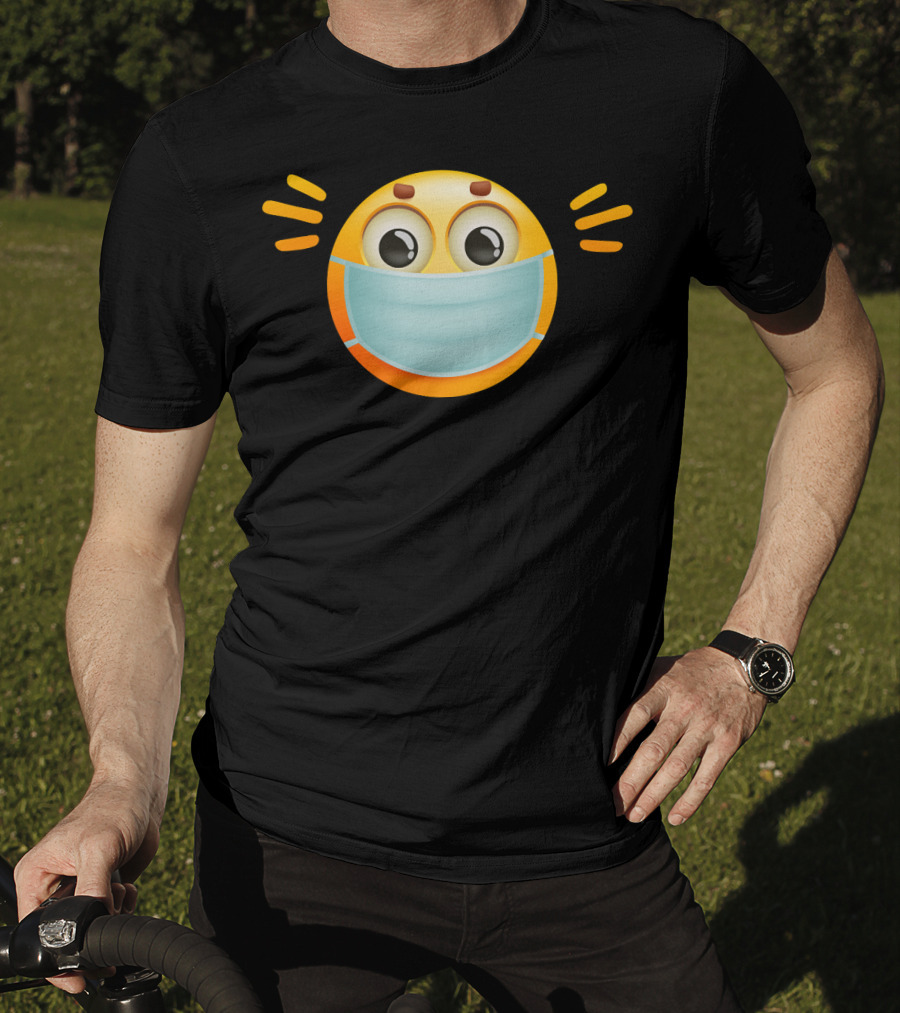 Face Mask Emoji Surgical Health T-Shirt