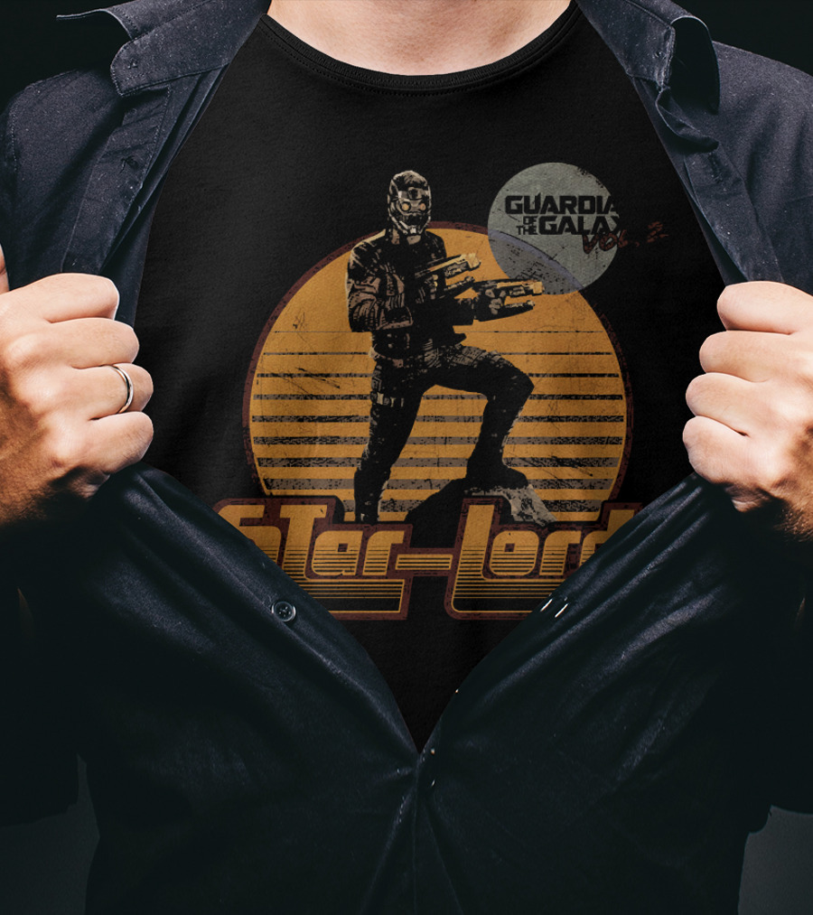 Guardians Of The Galaxy Vol. 2 70s Star-Lord T-Shirt