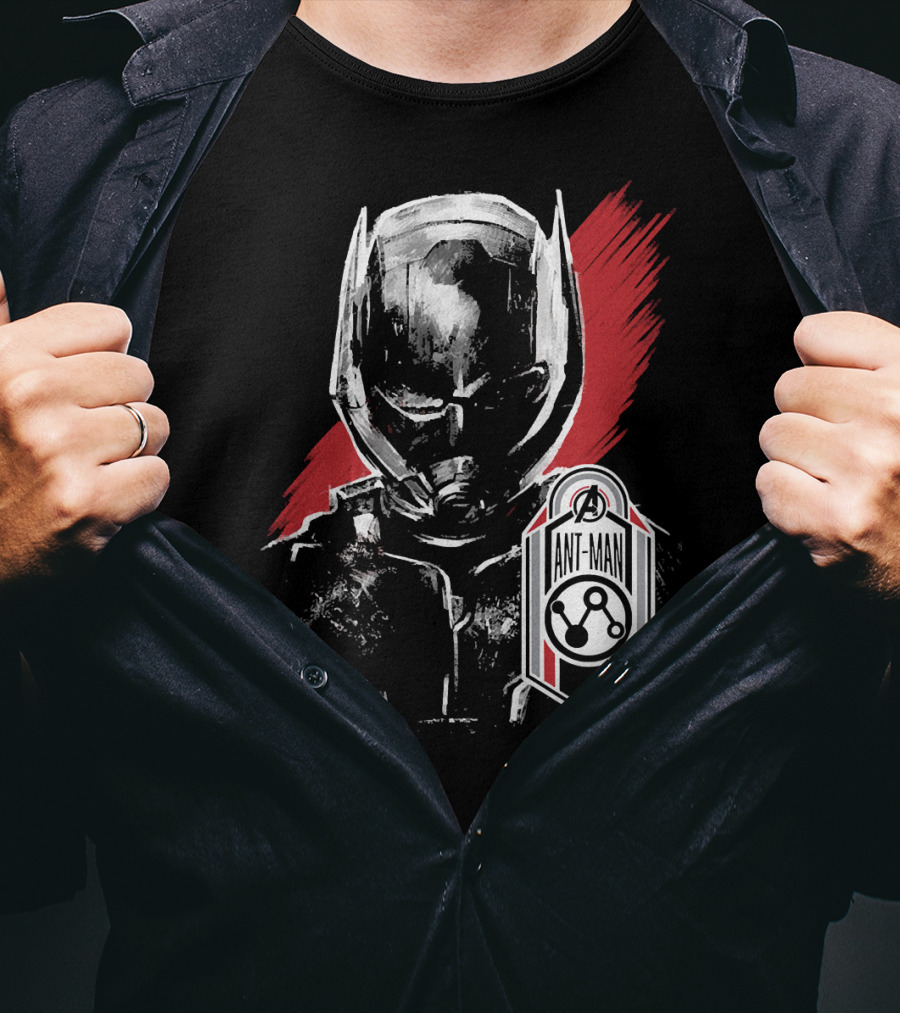 Marvel Ant-Man Badge Avengers Hero T-Shirt