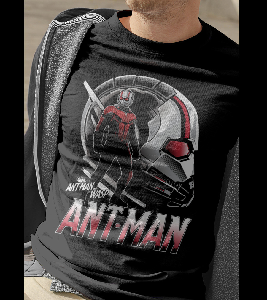 Marvel Ant-Man And The Wasp Helmet Profile T-Shirt