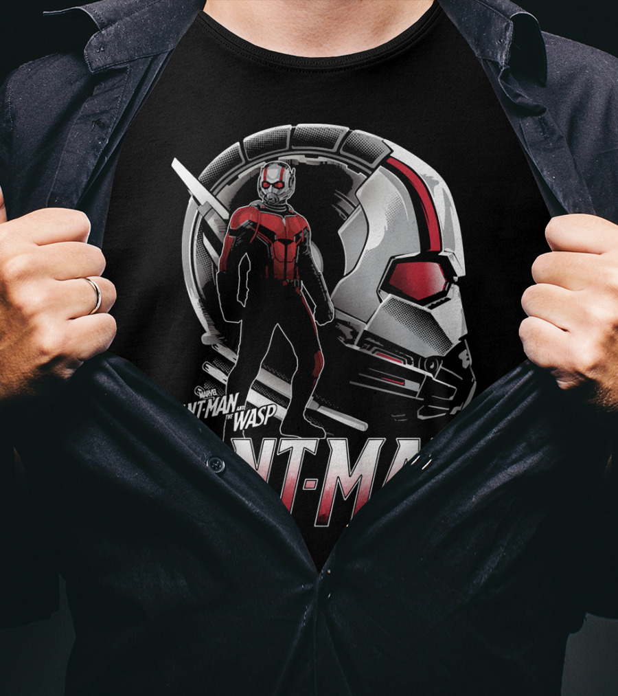 Marvel Ant-Man And The Wasp Helmet Profile T-Shirt