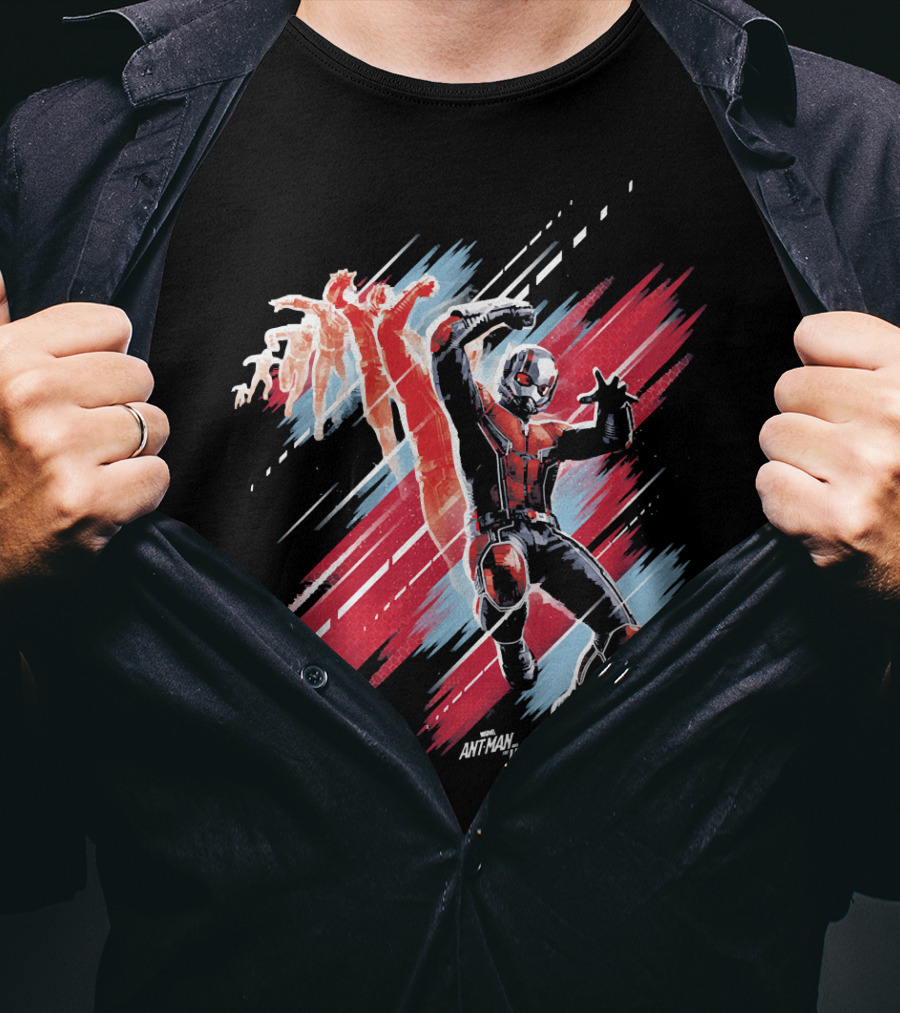 Marvel Ant Man And The Wasp Dynamic Leap T-Shirt