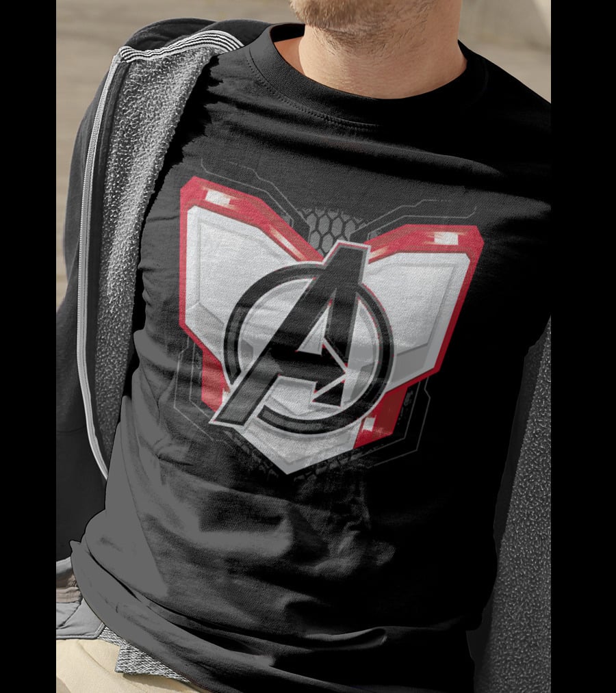 Avengers Logo Quantum Suit T-Shirt