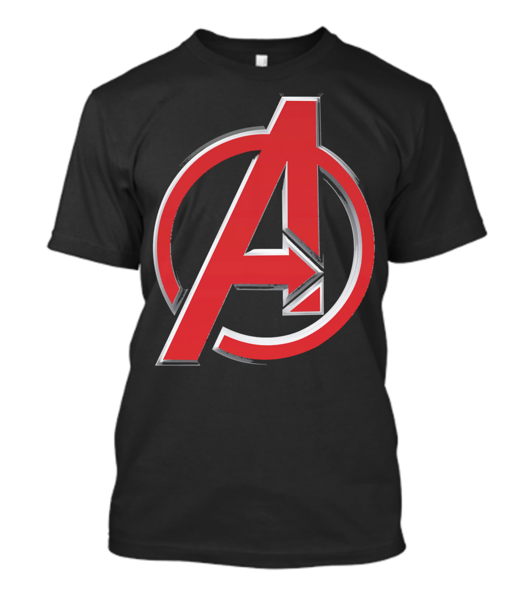 Avengers Red A Emblem Marvel Iconic T-Shirt