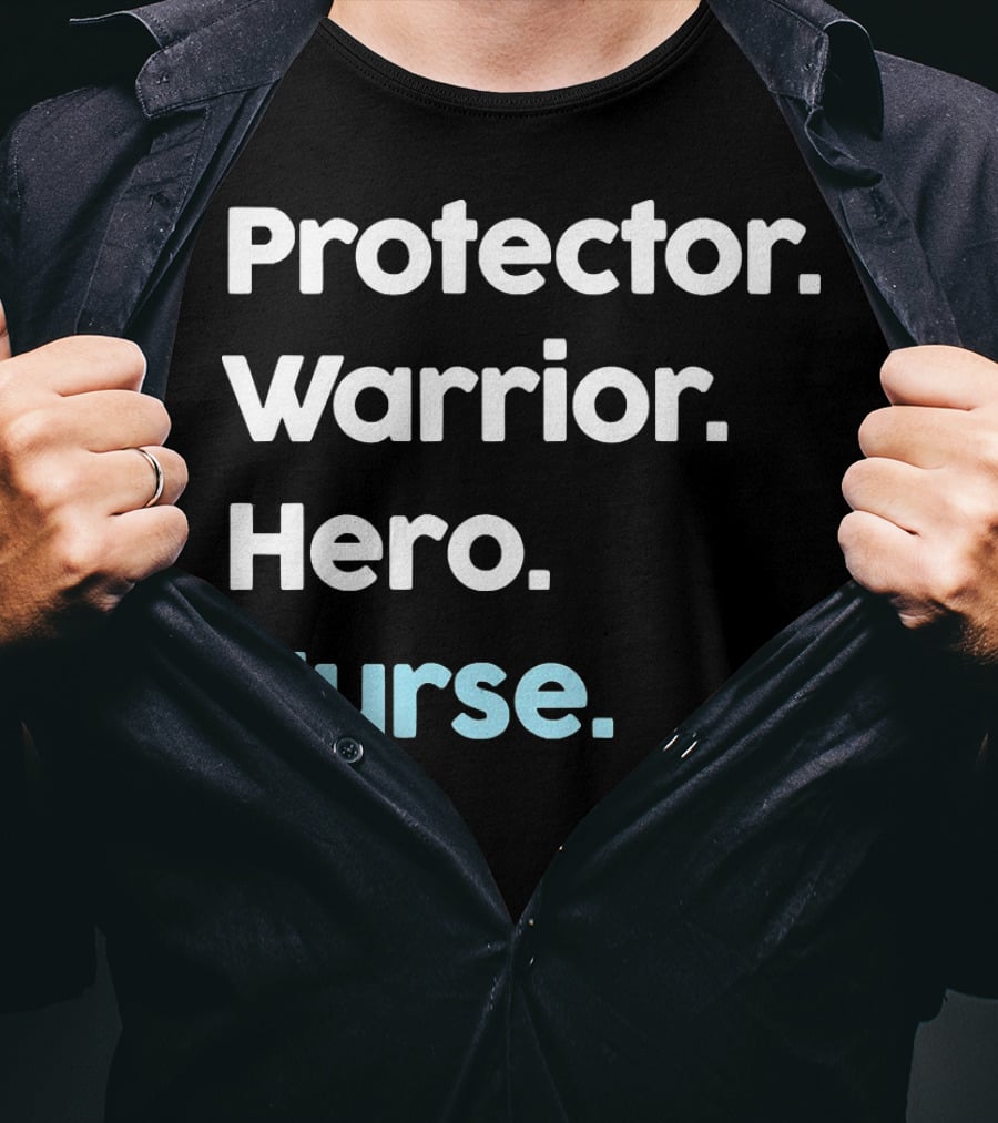 Protector Warrior Hero Nurse Classic Ladies T-Shirt
