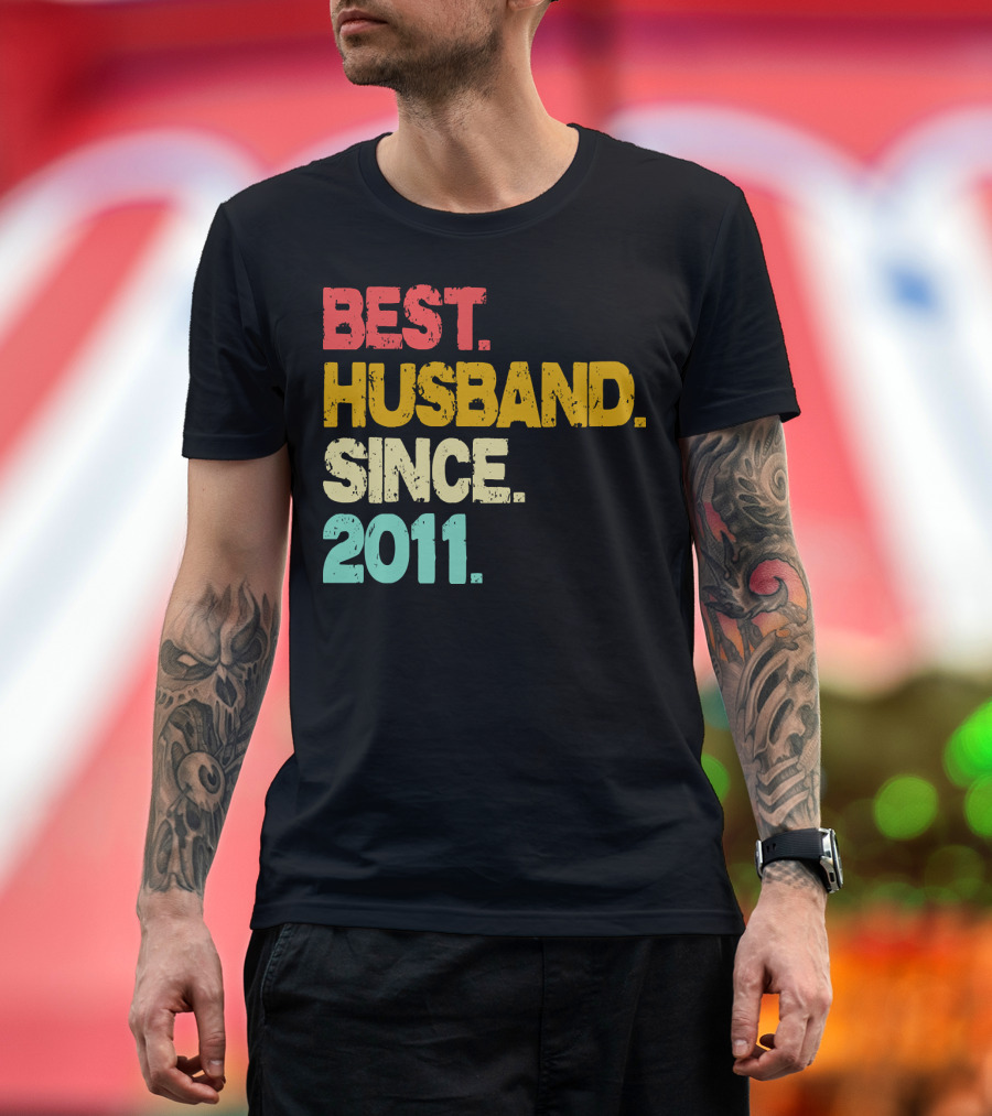 Best Husband Since 2011 T-Shirt