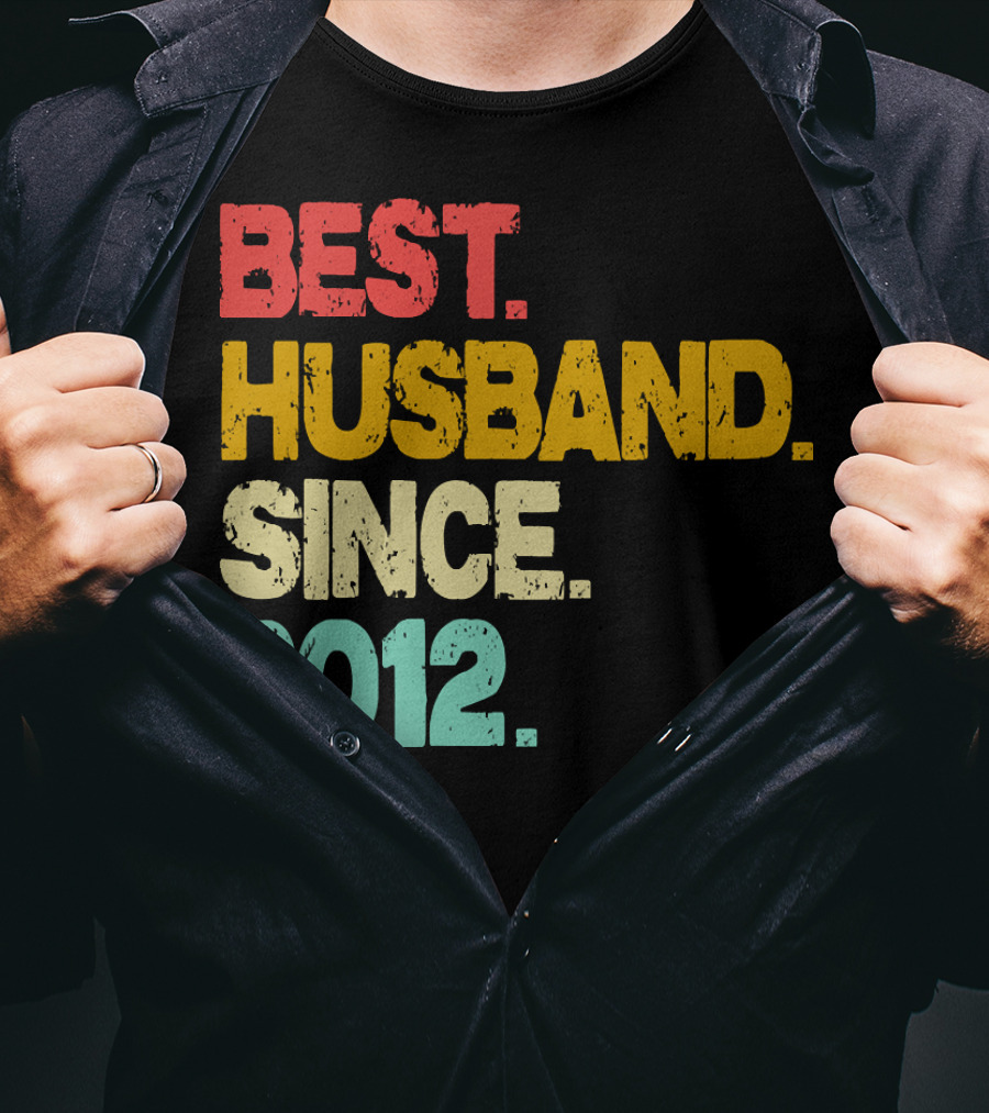 Best Husband Since 2012 T-Shirt