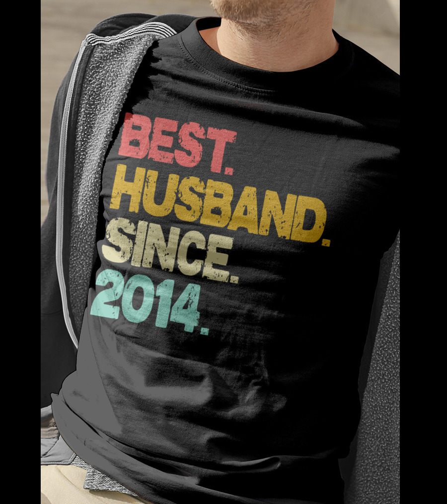 Best Husband Since 2014 T-Shirt