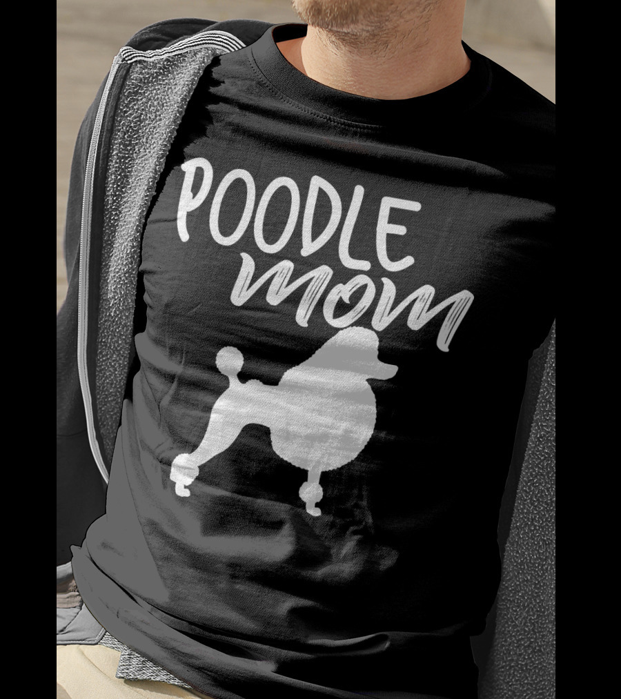 Poodle Mom Silhouette 197 T-Shirt