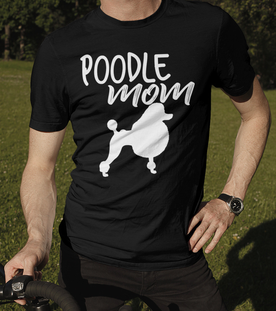 Poodle Mom Silhouette 197 T-Shirt