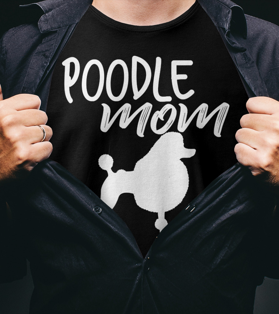 Poodle Mom Silhouette 197 T-Shirt