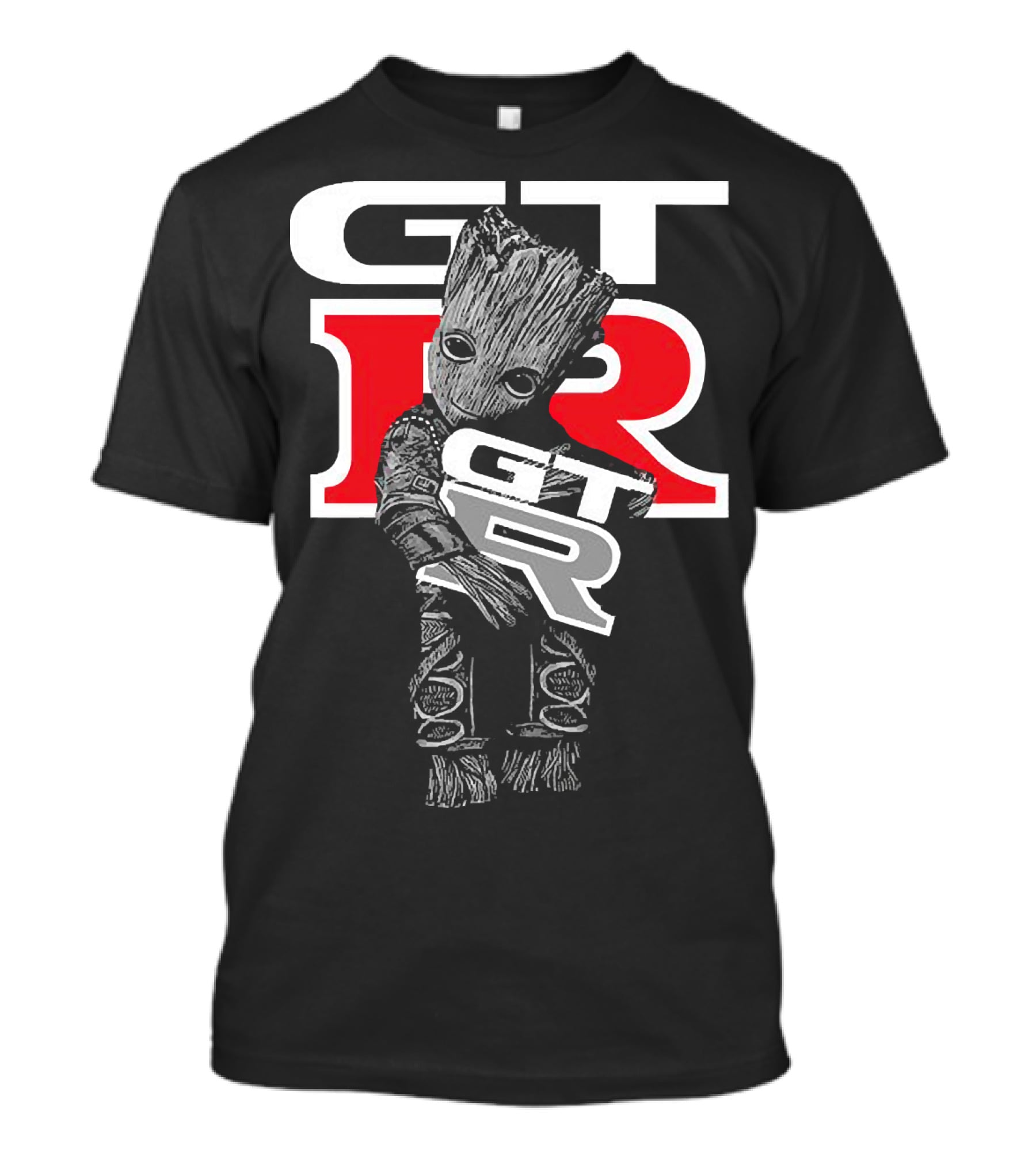 Baby Groot GT-R Hug Iconic T-Shirt
