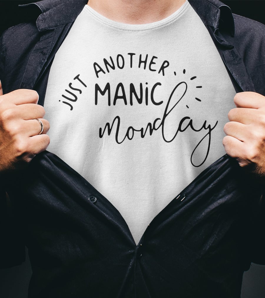 Just Another Manic Monday Relaxed Retro Vibe T-Shirt