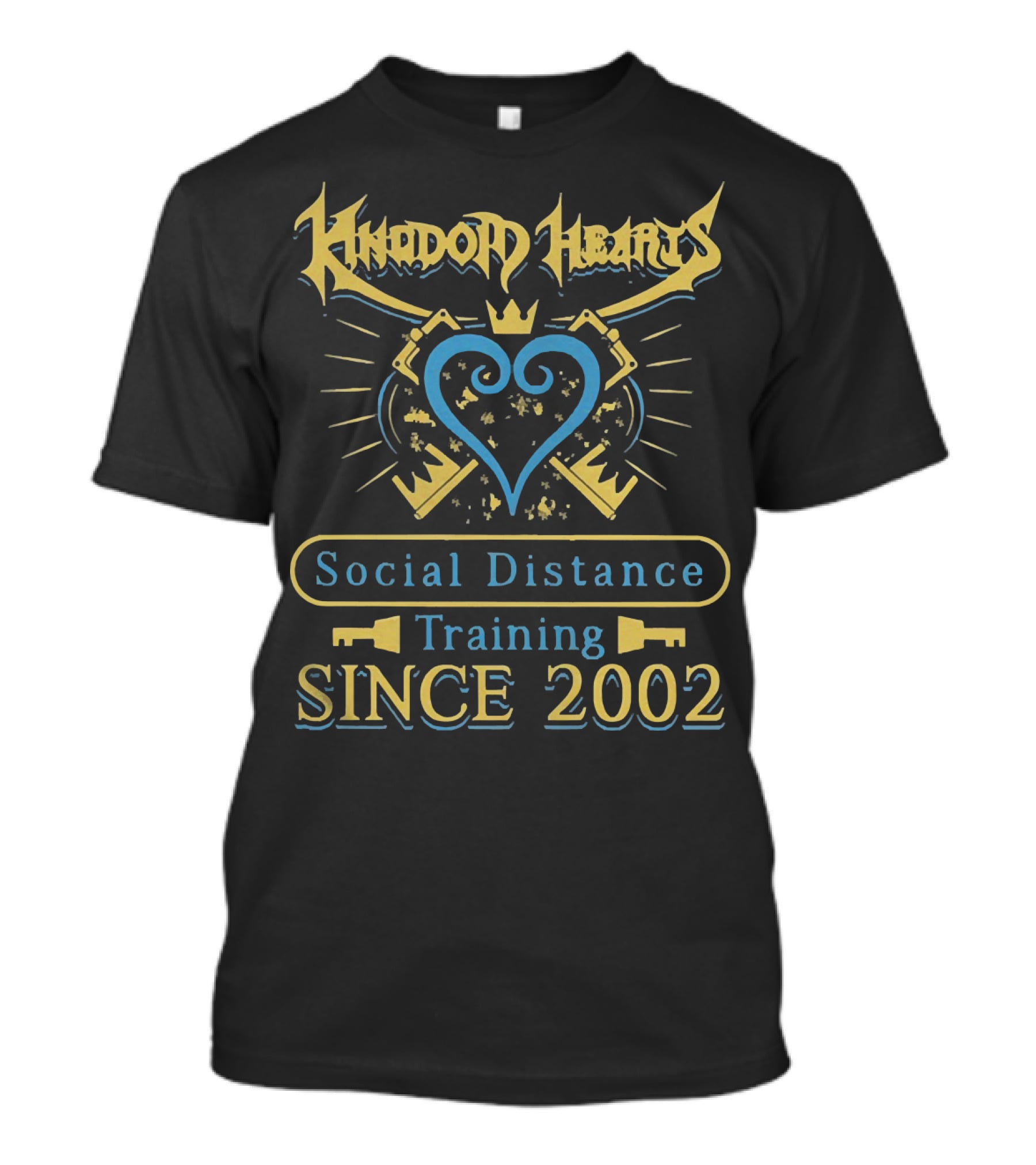 Kingdom Hearts Social Distance Training Since 2002 T-Shirt