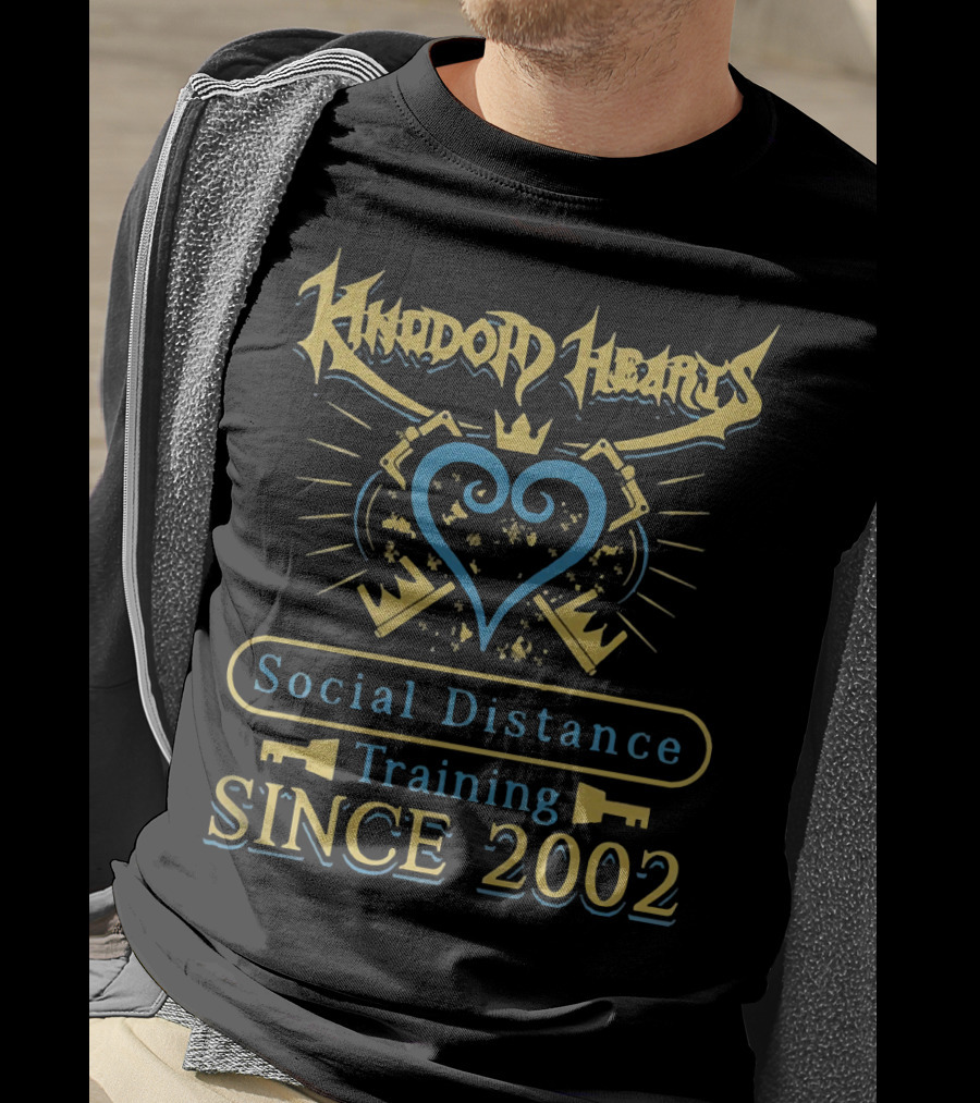Kingdom Hearts Social Distance Training Since 2002 T-Shirt