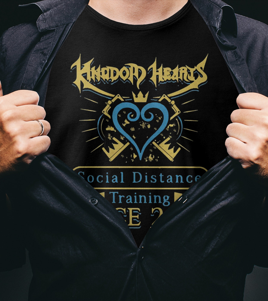 Kingdom Hearts Social Distance Training Since 2002 T-Shirt