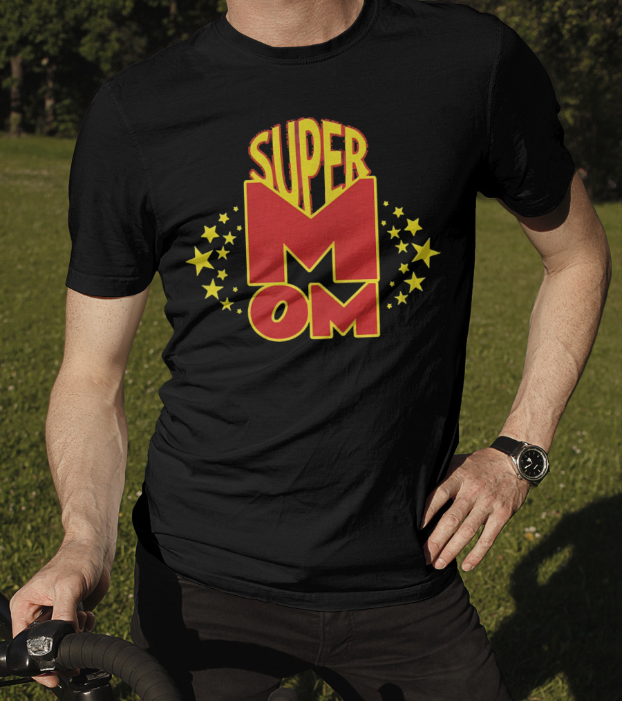 Super Mom Stars Heroic T-Shirt