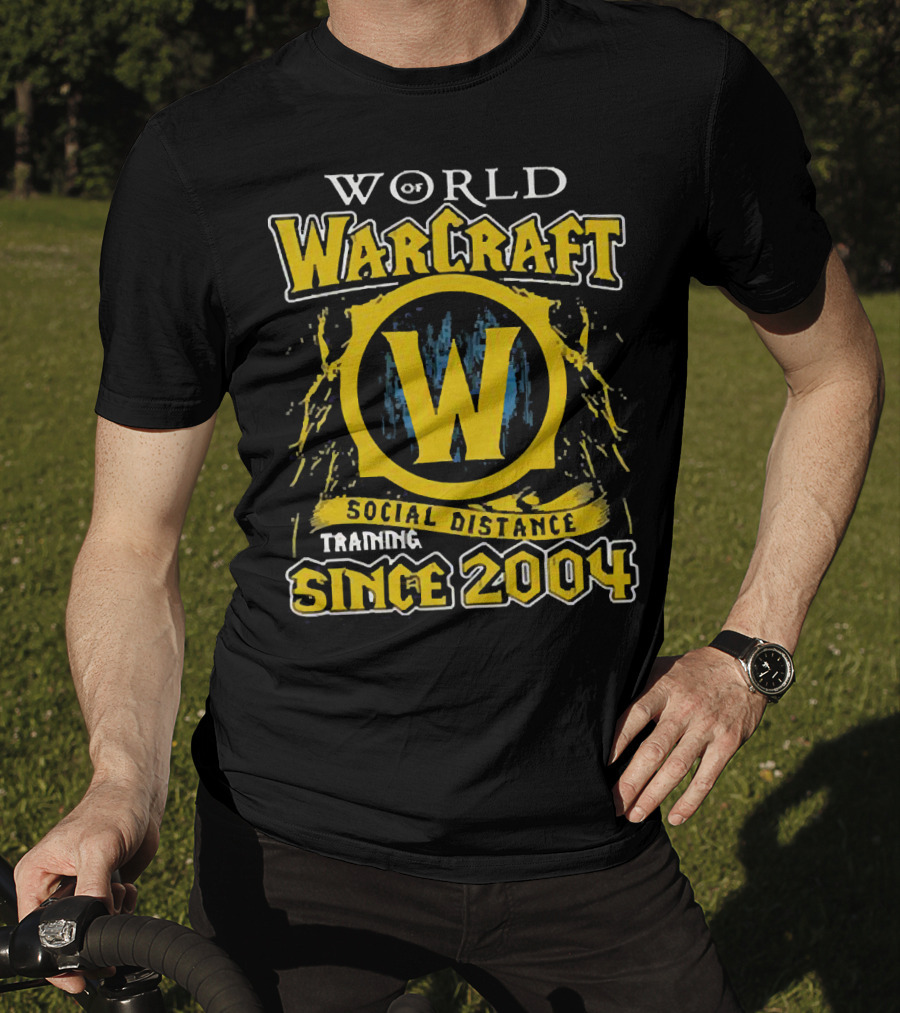 World Of Warcraft Training Social Distance Since 2004 T-Shirt