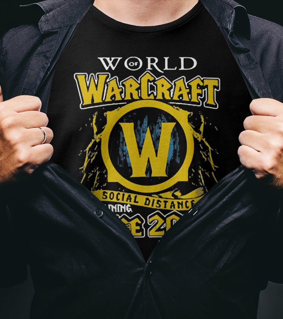 World Of Warcraft Training Social Distance Since 2004 T-Shirt