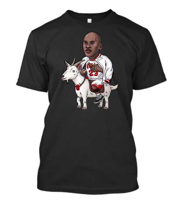 GOAT Jordan Riding 23 Iconic Basketball Legend T-Shirt
