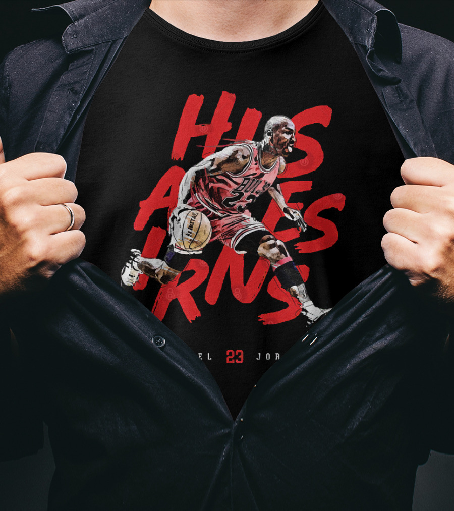Michael Jordan 23 His Airness Bulls T-Shirt