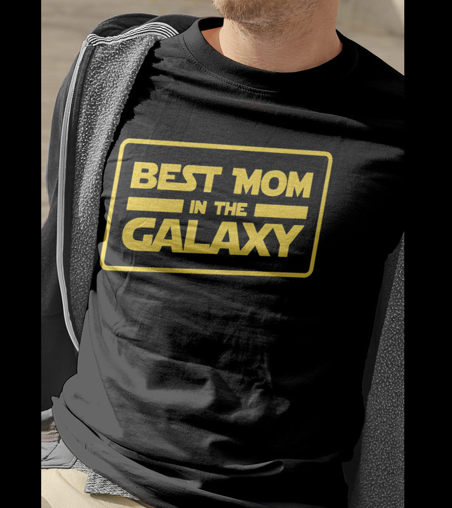 Best Mom In The Galaxy Star Wars Style T-Shirt