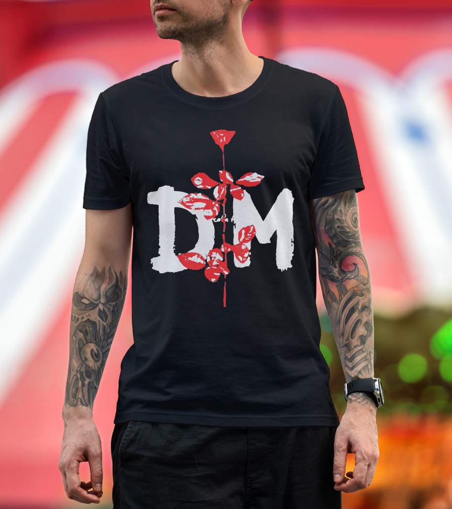 Depeche Mode Red Rose DM T-Shirt
