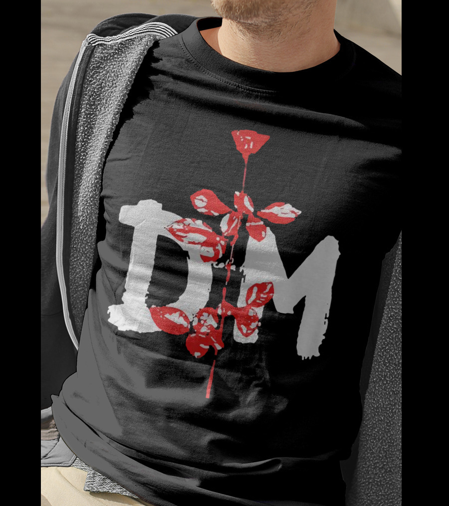 Depeche Mode Red Rose DM T-Shirt